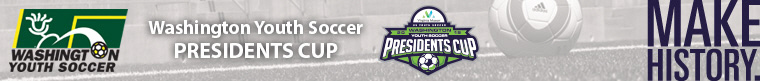 2015 Virginia Mason WA Youth Soccer Presidents Cup banner